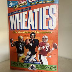 Unopened Wheaties Cereal Boxes 