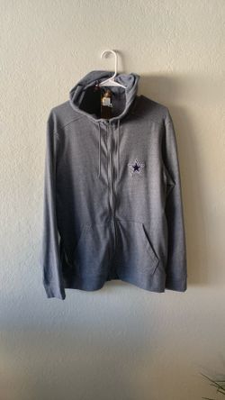 NFL Cowboys zip up hoodie MED NWT