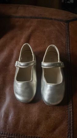 Girls gol Mary Jane Dress Shoes