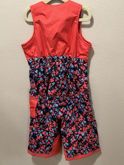The North Face girls snow bibs size 2T-4T