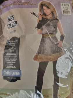 Girls Archor costume