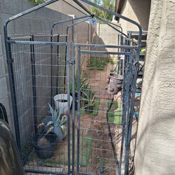 Dog run cage