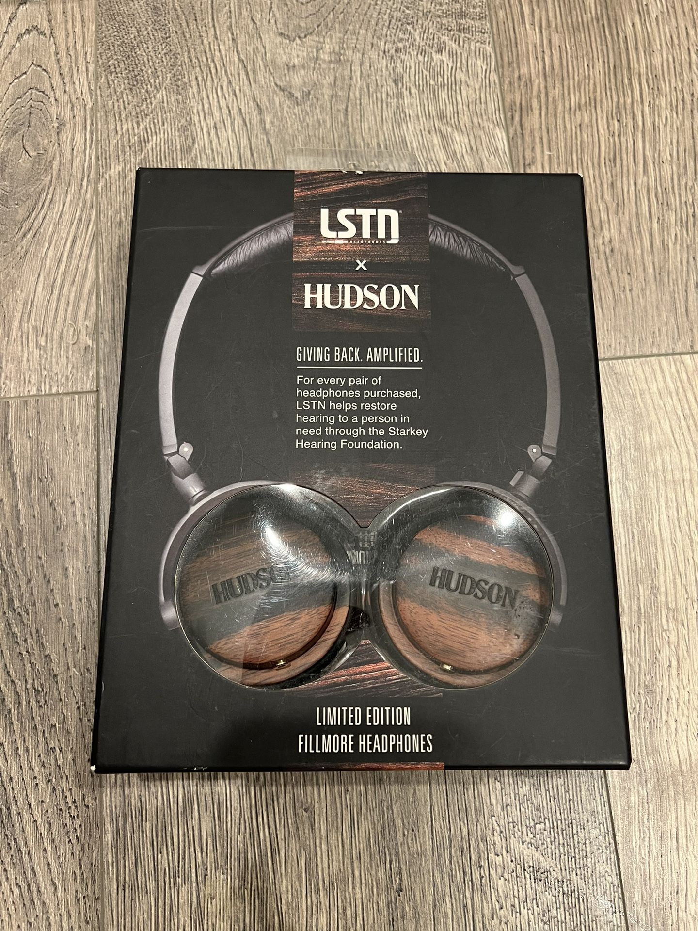 LSTN X Hudson headphone