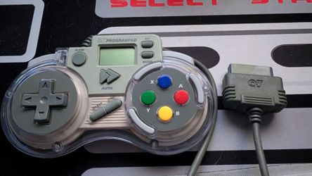 1992 SN Program Pad Super NES.