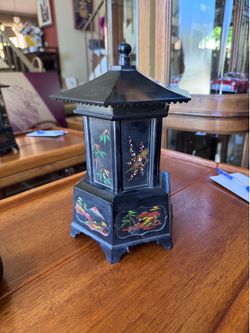 Vintage Musical Cigar Cellar - RARE!