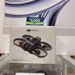 DJI Avata 2 Fly More Combo With 1 Battery