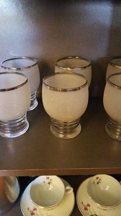 Vintage mid century glasses
