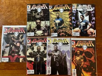 The Punisher Marvel Knights Comic Lot