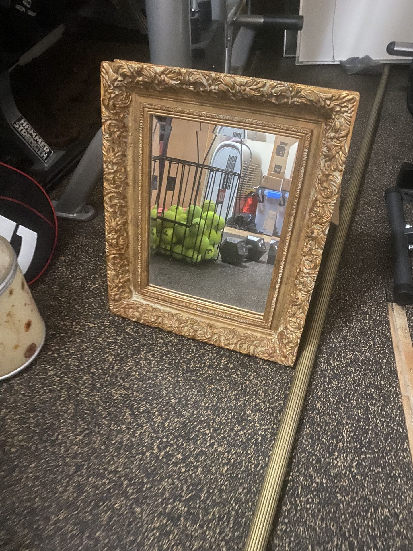 Wooden Antique Hanging Mirror