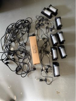 New outdoor lights