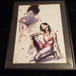 David Mack Kabuki Skin Deep Framed Print 