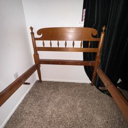 Solid Wood Twin Bed Frames – Vintage