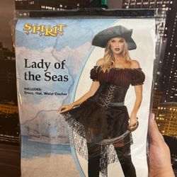 Pirate - Lady Of The Seas Costume 