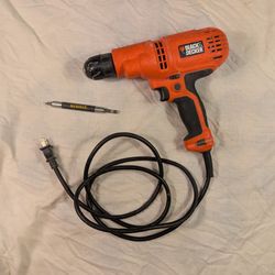 Black & Decker Drill + Bit