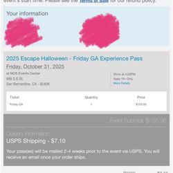 Escape Halloween Rave