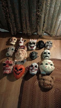 Horror Mask Props 