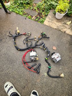 90-91 Acura integra LS/GS engine harness 5speed charge harness dizzy alternator ECU
