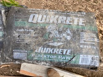 Quikrete blacktop patch