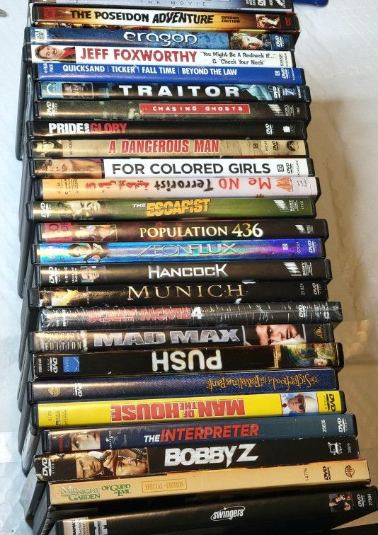 Lot Of 25 DVDs All In Excellent Condition Very Good Titles
