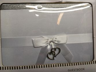 2 Hearts Wedding GuestBook