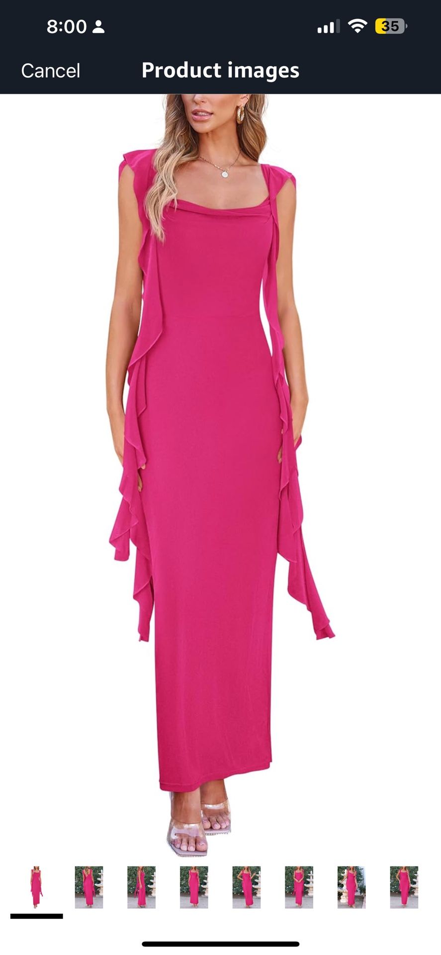 Fushia Dress