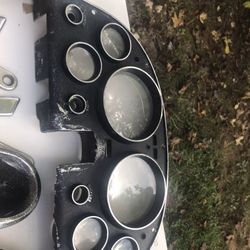 63-67 corvette guage cluster housing