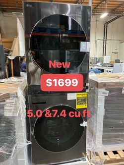 Brand new LG washer and dryer