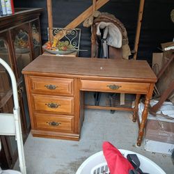 Vintage Wood Desk