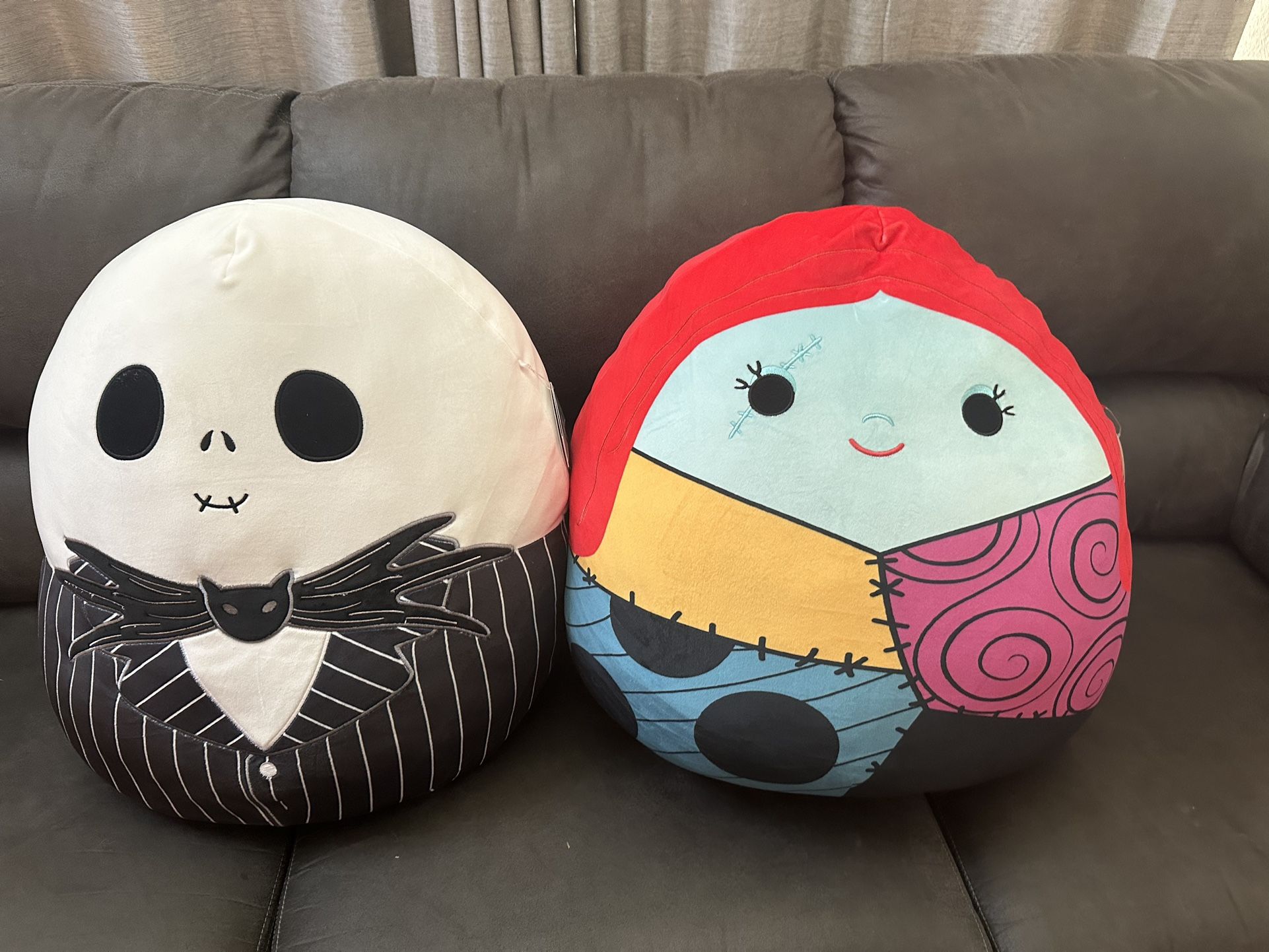 NBC Jack And Sally Giant Squishmallow Set