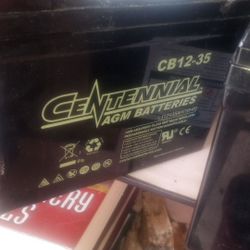 Two Brand New Batteries For Electric Chair /And Charger