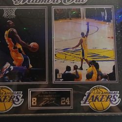 Kobe Bryant Mamba Era Lakers Framed Tribute – Limited Edition