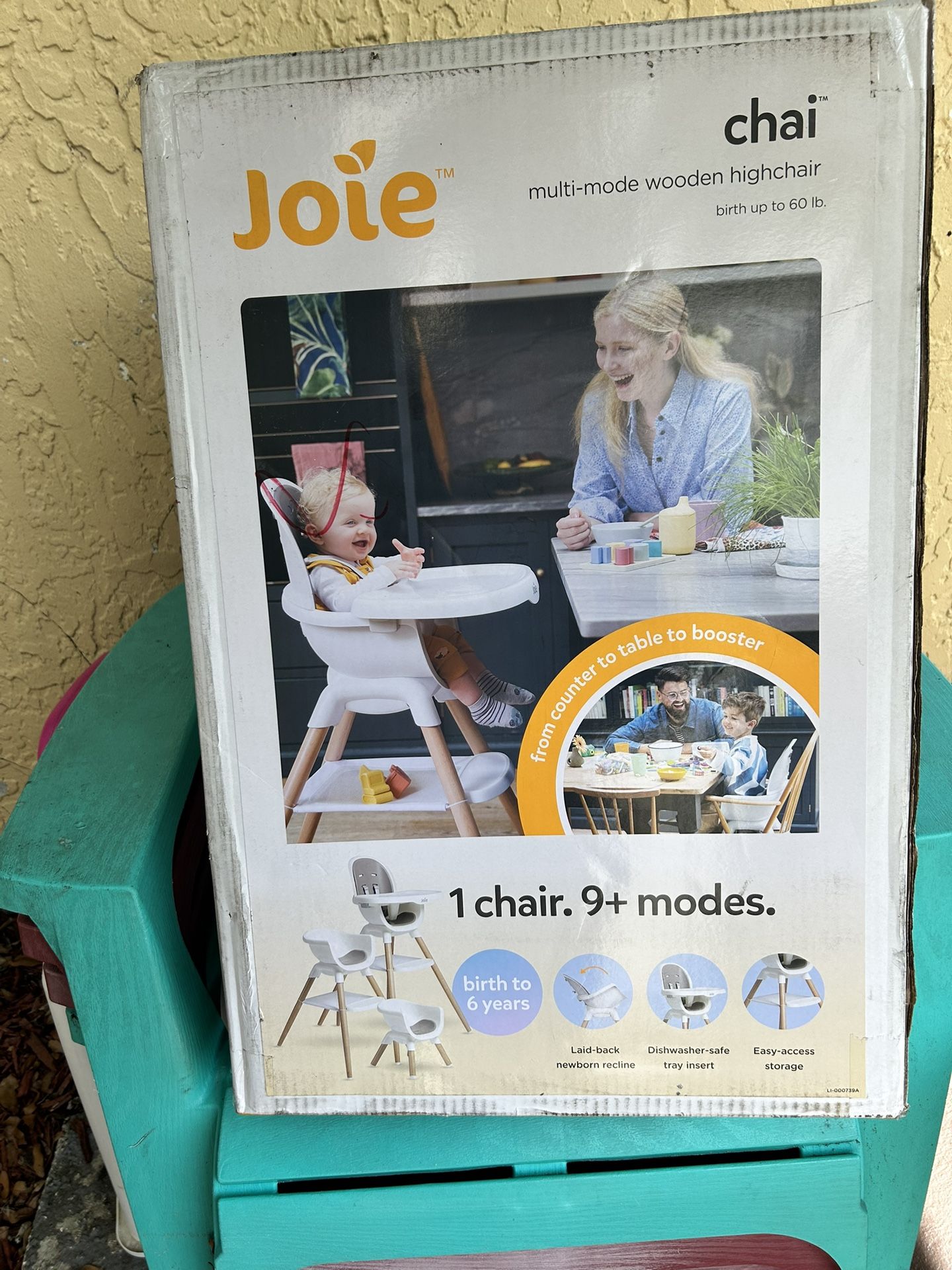 Joie Multi-Mode Wooden Highchair