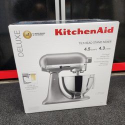 KitchenAid Deluxe 4.5qt Stand Mixer - $220