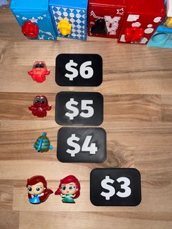 The Little Mermaid Disney Doorables- prices in photos