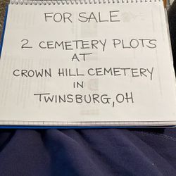 2 Cemetery Plots For Sale