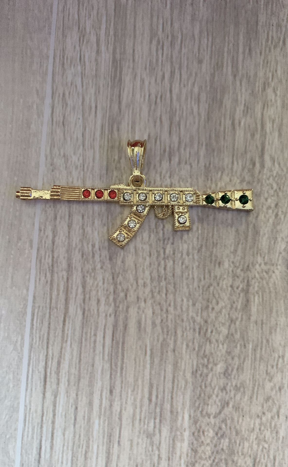 Multicolor Pendant - 14K Gold Plated