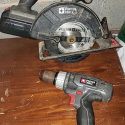 Porter cable drill n skill Saw