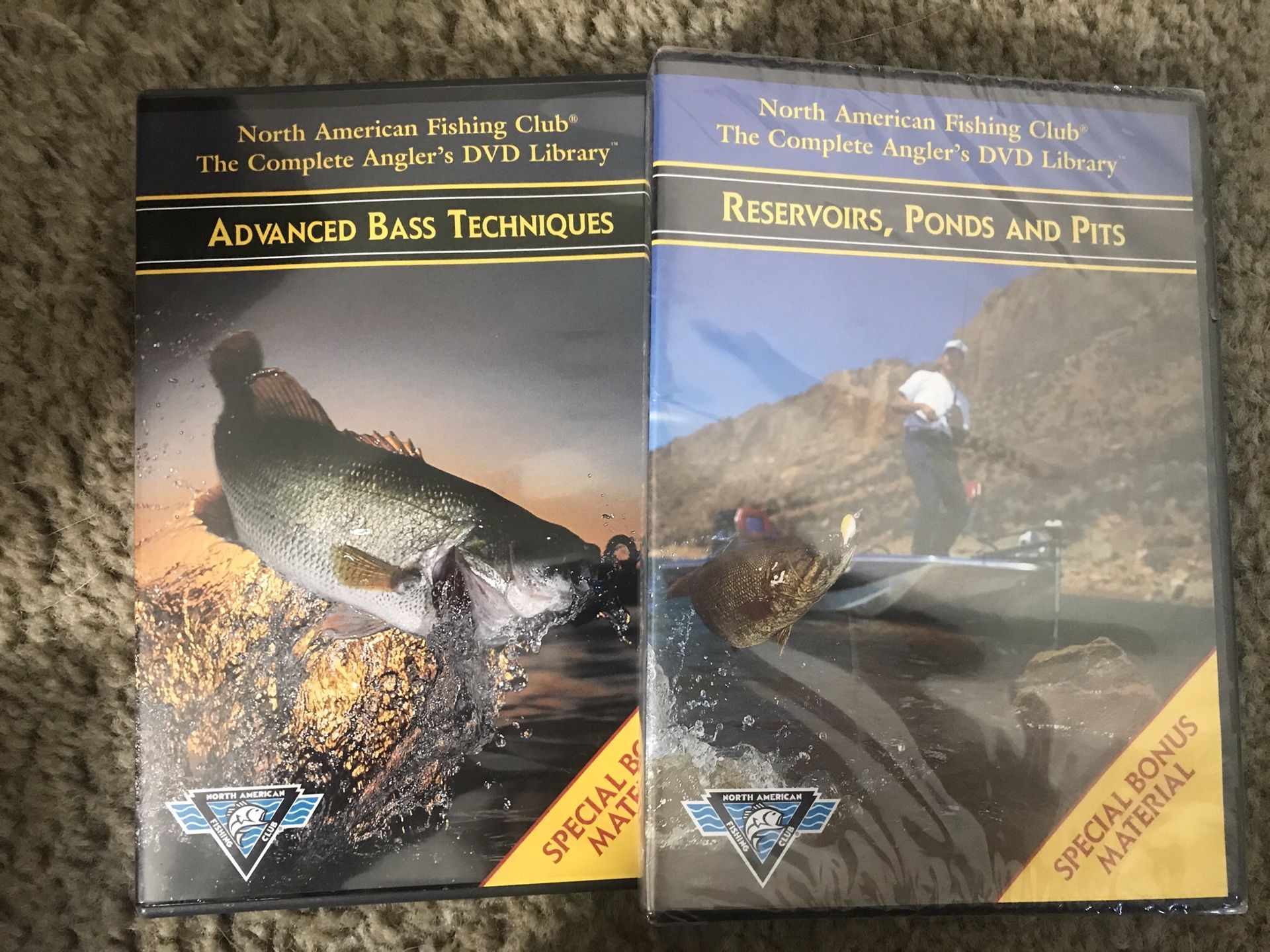 Bass Fishing Techniques & Reservoirs, Ponds & Pits DVD’s