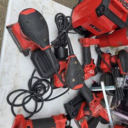 Milwaukee Tools.  Sold Separately Message Fir Needs