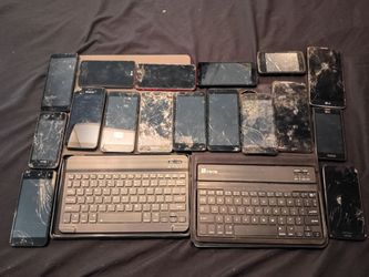 Cell phones that need new screens LOT