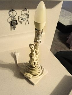 Antique lamp still works!