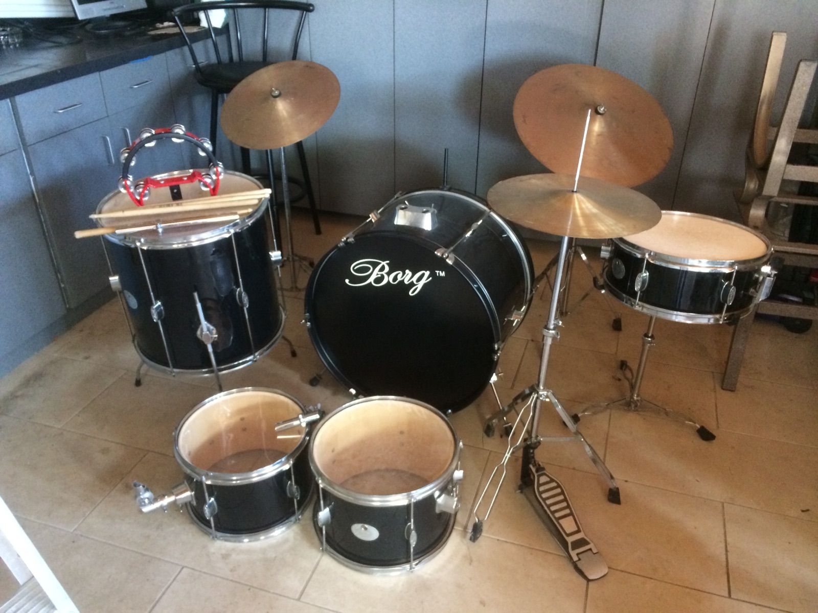 BORG DRUM SET