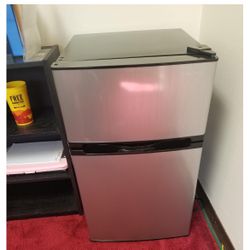 Fridge For Room Black And Gray