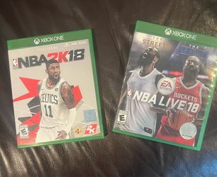 NBA 2K18 and NBA Live 18 for Xbox One