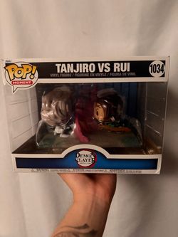 Tanjiro vs Rui Funko Pop