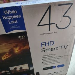 TV ONN VIZIO 43".