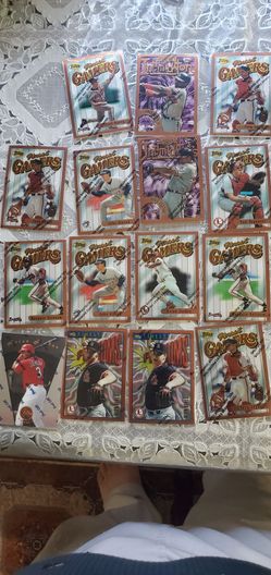 Topps Finest Baseball Card Lot - Gamers, Intimidators, Phenoms SP LOT 3
