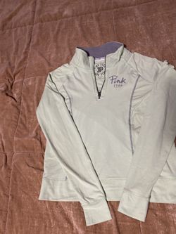 VS Pink yoga shirt 