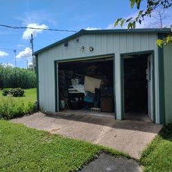 All Metal One Car Garage 