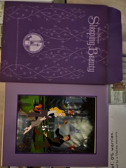 Walt Disney's Sleeping Beauty Exclusive Commemorative Lithograph